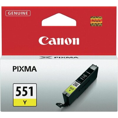 Canon ink CLI-551Y (Yellow), original (6511B001)
